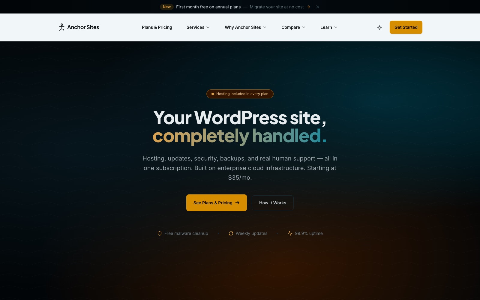 Anchor Sites product mockup