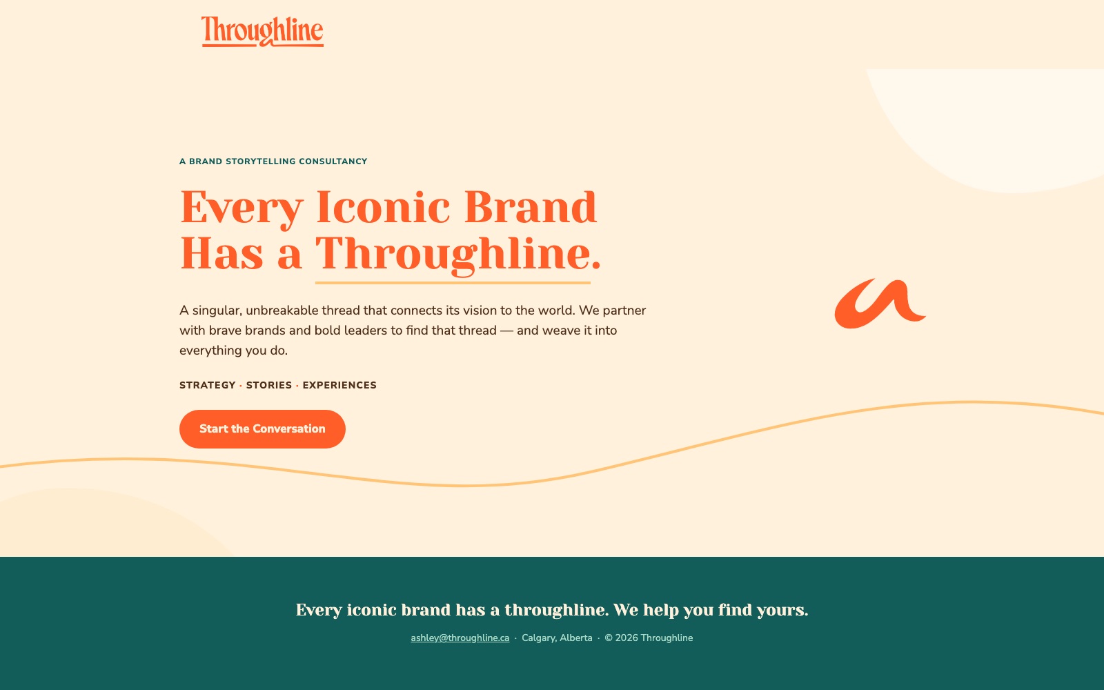 Throughline product mockup